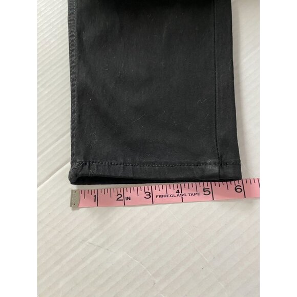 Red Bottoms Black High-Waist Booty-Lifting Stretch Jeans Size 22 Western Biker - Picture 15 of 15